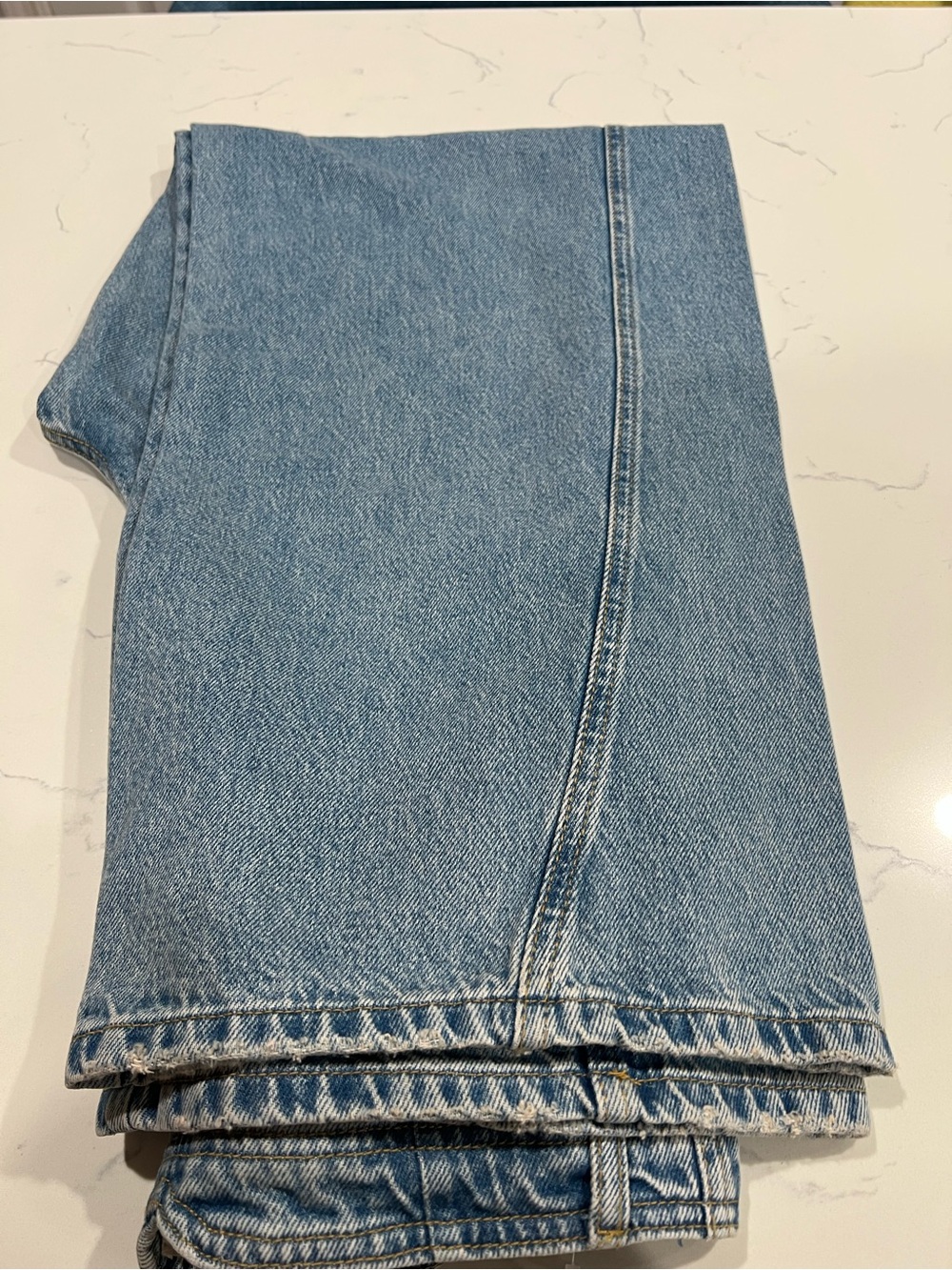 Pilcro Anthropologie Relaxed Wide Leg Light Wash Women's Jeans - Size 34” - Picture 16 of 16